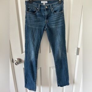Lucky Brand Blue Jeans, mid rise straight, size 2/22 R
